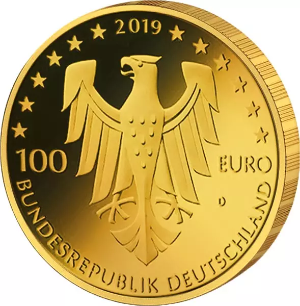100 Euro BRD UNESCO Welterbestätten Dom zu Speyer 2019