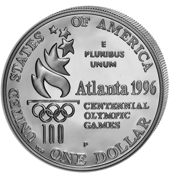 1 Dollar USA Olympiade Atlanta Rudern 1996