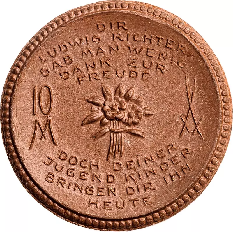10 Mark Meißen Ludwig-Richter-Fest 1921