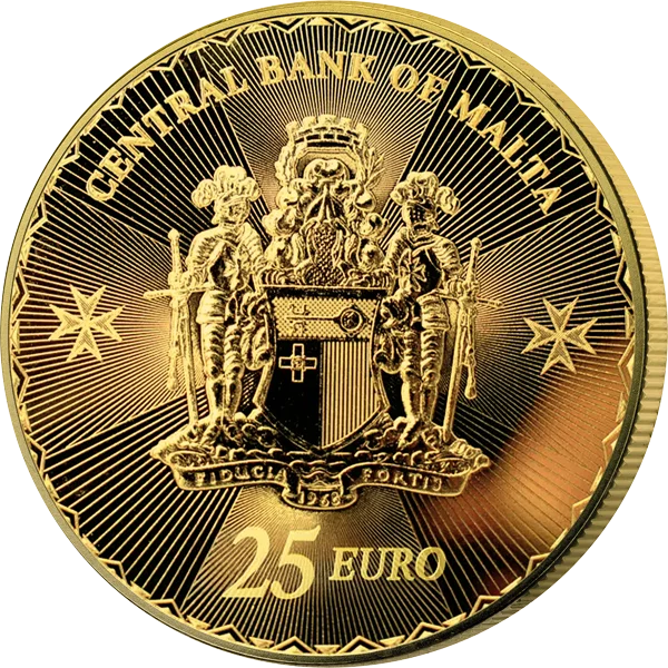 1/4 Unze Gold Malta Malteserkreuz 2025