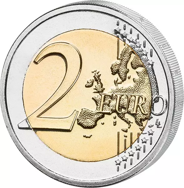 2 Euro Frankreich Kursmünze 2021 2 Euro Frankreich Kursmünze 2021