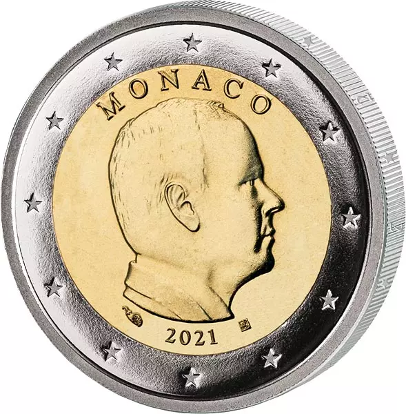 2 Euro Monaco Numisbrief 110 Jahre erste Rallye Monte Carlo 2021