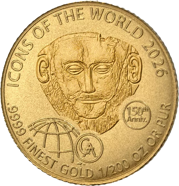 1/200 Unze Gold Ruanda Icons of the World - Agamemnon 2026