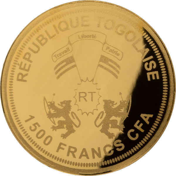 1.500 Francs Togo Golden Fellows - Alpaka 2025