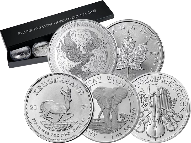 Silver Bullion Investment Set 2025