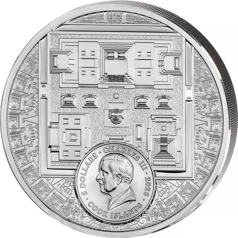 5 Dollars Cook-Inseln Aztec Empire 2025