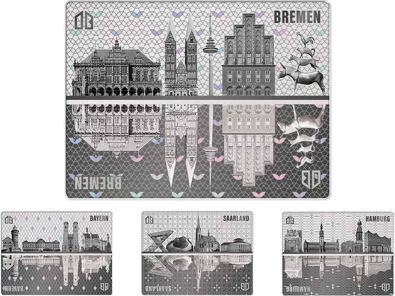 Platin-Kollektion: Deutsche Bundesländer