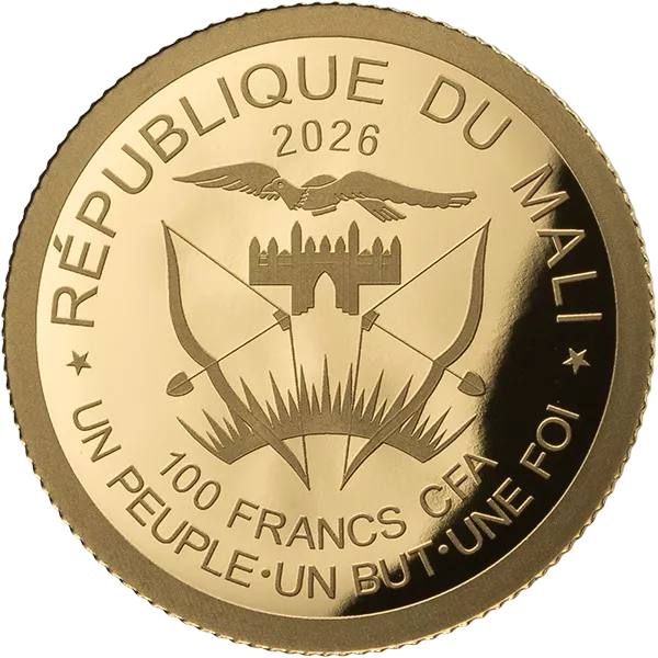 100 Francs Mali Gemme d´Or Opal Edition - Krokodil 2026
