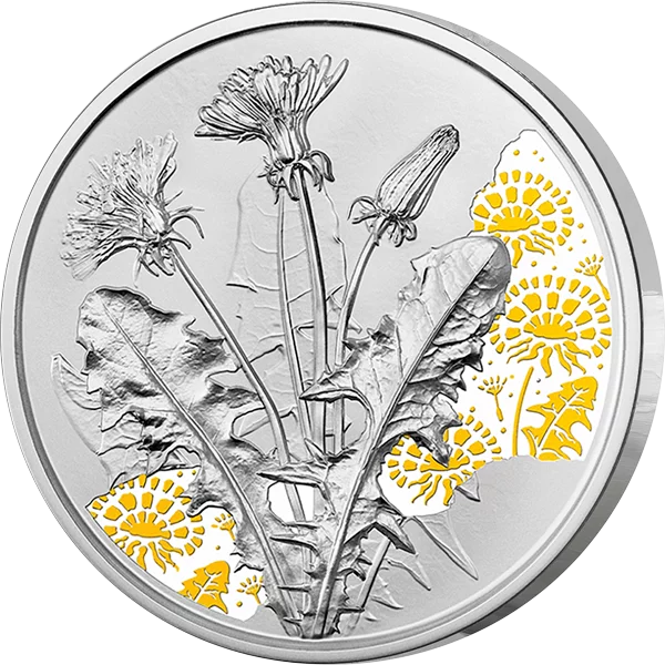 10 Euro Österreich Mit der Sprache der Blumen - Der Löwenzahn 2022