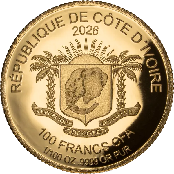 100 Francs Elfenbeinküste Das Alte Testament - Tanz um das goldene Kalb 2026