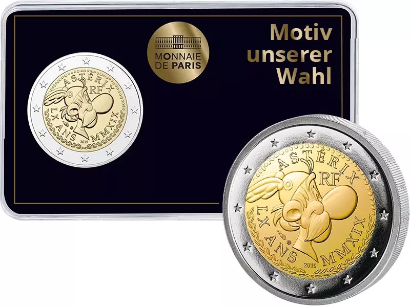 2 Euro Frankreich 60 Jahre Asterix 2019