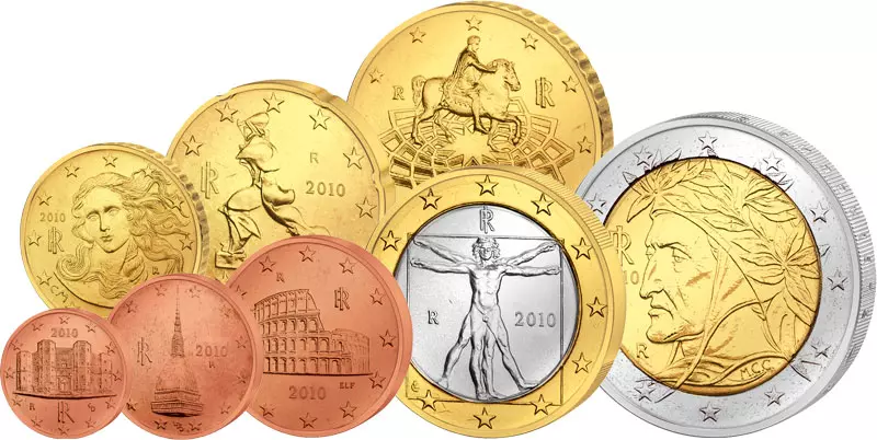 Euro-Kursmünzensatz Italien