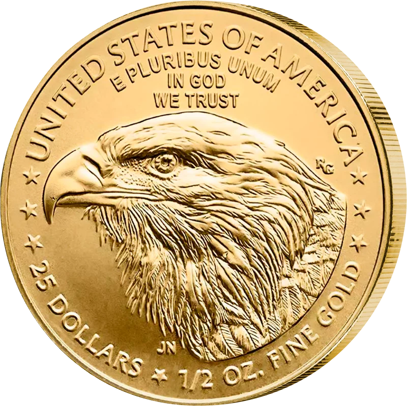 1/2 Unze Gold USA American Eagle 2025