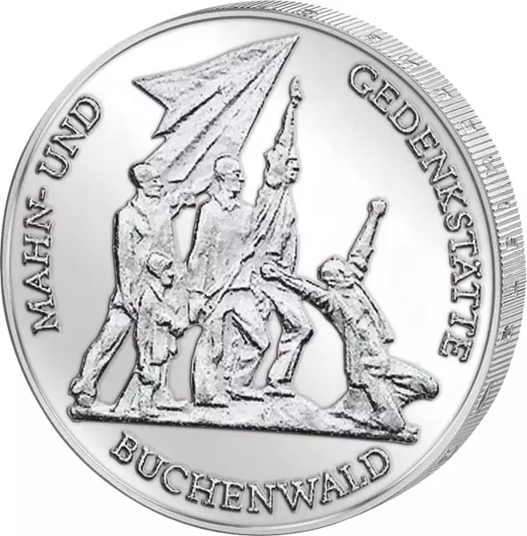 10 Mark DDR Gedenkstätte Buchenwald 1972 vorzüglich