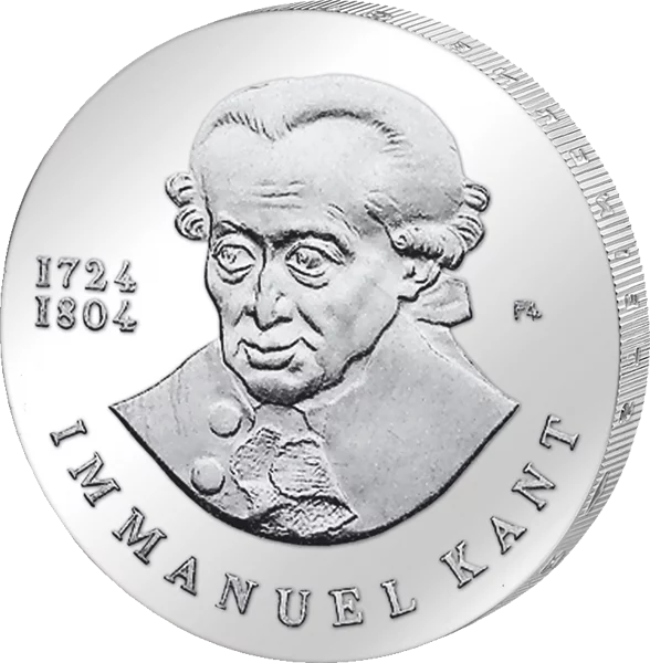 20 Mark DDR Immanuel Kant 1974 Stempelglanz