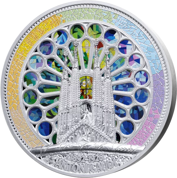 5 Dollars Samoa Antoni Gaudi - Sagrada Familia 2026