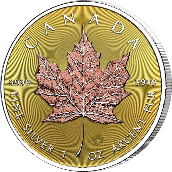 5 Dollars Kanada Maple Leaf 2026 Triple Gold Edition