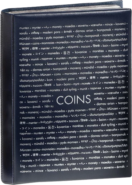 Album im Taschenformat, für 96 Münzen