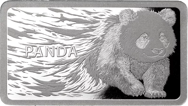 Platinbarren Platinum Legends Real Art Edition - Panda 2026