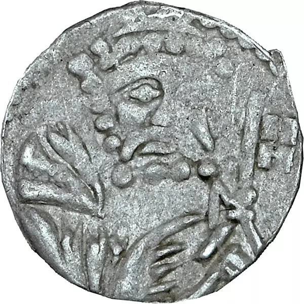 Heller Liegnitz Brustbild des heiligen Petrus