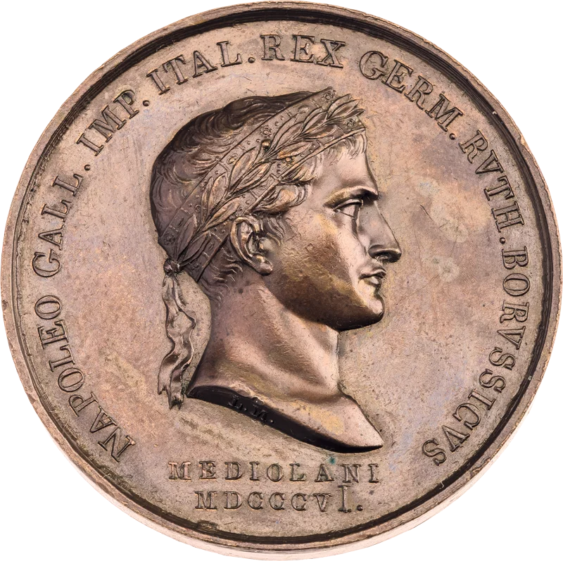 Bronzemedaille Schlacht bei Jena 1806