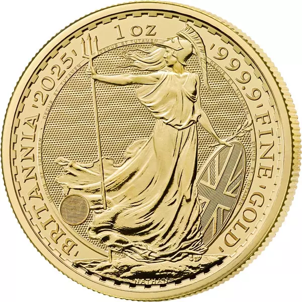 1 Unze Gold Großbritannien Britannia 2025