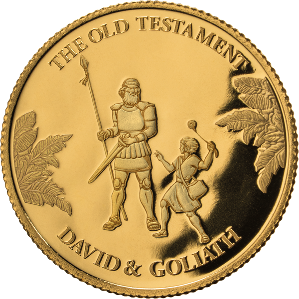 100 Francs Elfenbeinküste Das Alte Testament - David und Goliath 2026