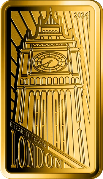 10 Dollars Salomonen Wahrzeichen der Welt London - Big Ben 2024