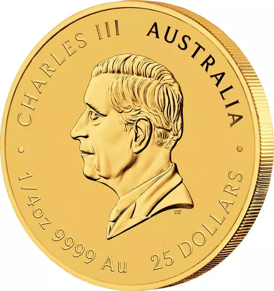 1/4 Unze Gold Australien Jahr der Schlange 2025