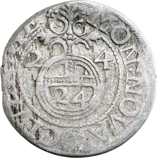 Dreipölker Riga König Gustav II. Adolf 1622 - 1624