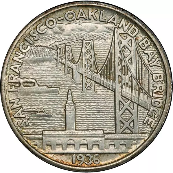 1/2 Dollar USA San Francisco - Bay Bridge 1936