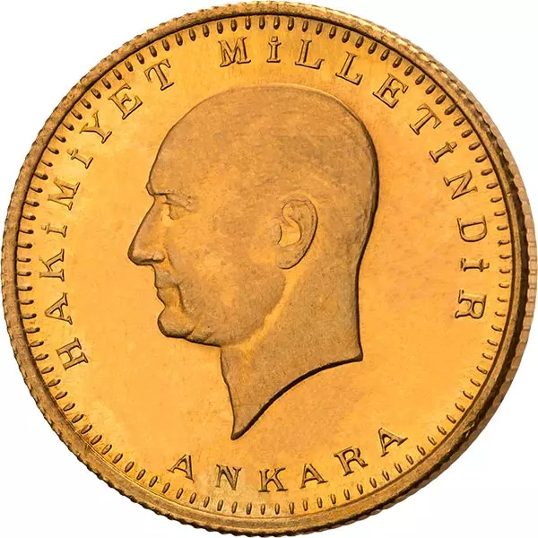 100 Piaster Türkei Kemal Atatürk 1943-1981
