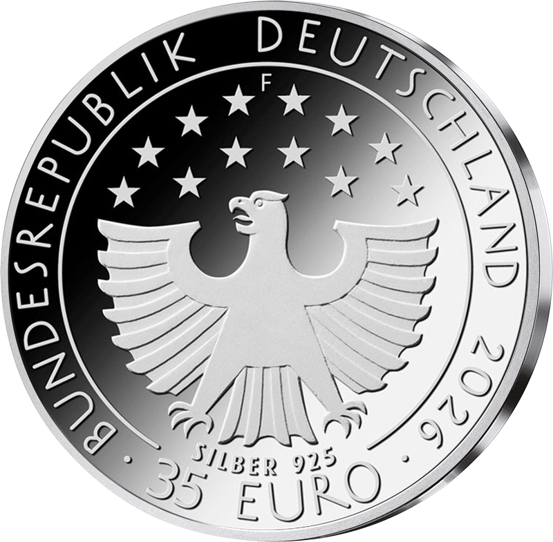 Neuheiten-Service: Silber-Gedenkmünzen der BRD in Polierte Platte
