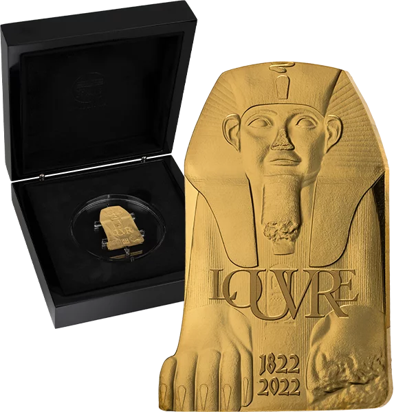 200 Euro Frankreich Louvre-Musem Sphinx von Tanis 2022 200 Euro Frankreich Louvre-Musem Sphinx von Tanis 2022