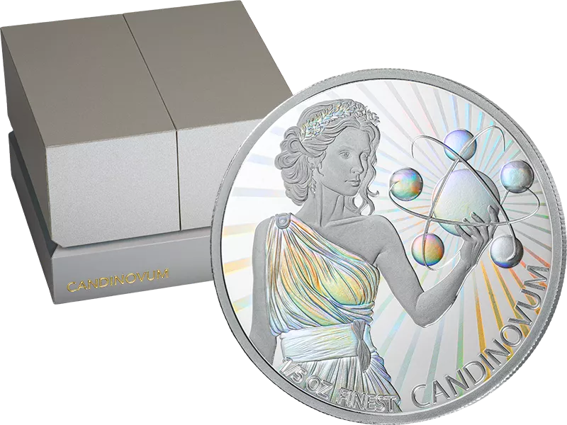 5.000 Francs Gabun Superplatin Candinovum 2026