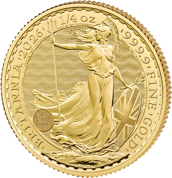 1/4 Unze Gold Großbritannien Britannia 2026