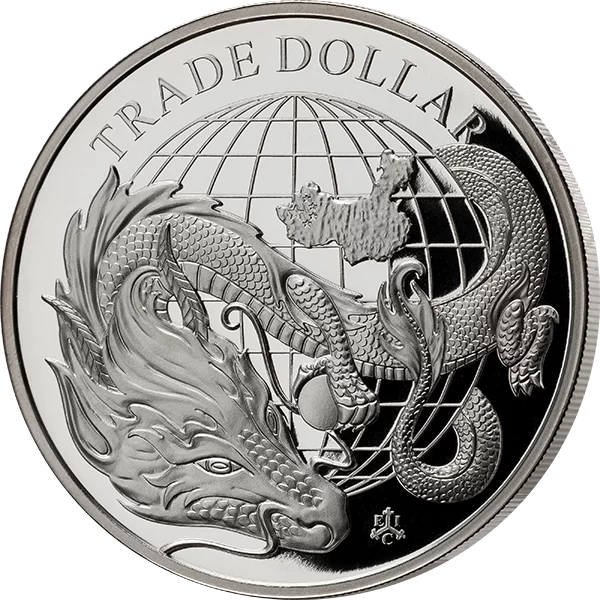 1 Pound St. Helena Chinese Trade Dollar 2021