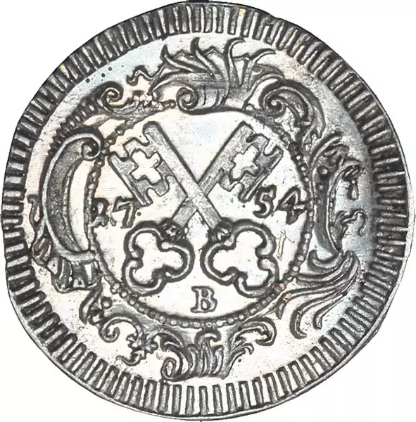 1 Kreuzer Regensburg Freie Reichsstadt 1758