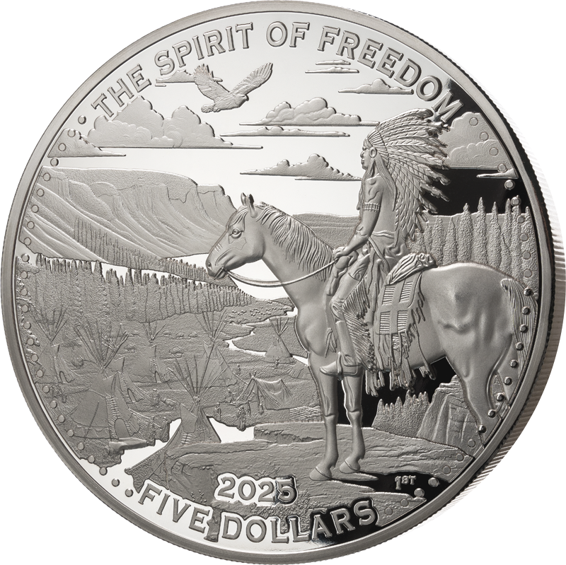 5 Dollars USA Mesa Grande Spirit of Freedom 2025