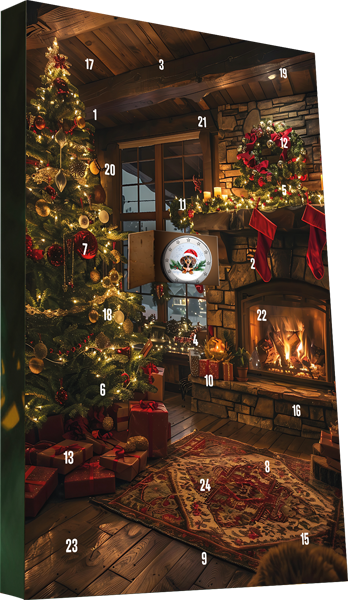 2-Euro-Künstlerausgaben Adventskalender 2026