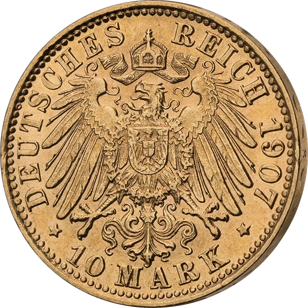 10 Mark Bremen Wappen 1907 10 Mark Bremen Wappen 1907