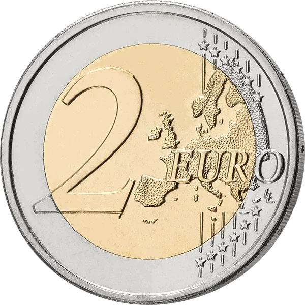 2 Euro Estland Nationalblume Kornblume 2024