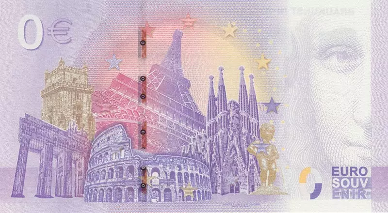 0-Euro-Banknote Italien Venedig - Dogenpalast 2019