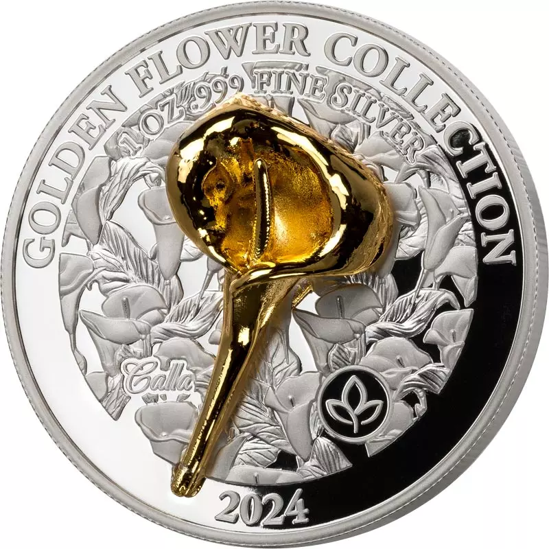5 Dollars Samoa Golden Flower Collection Calla 2024