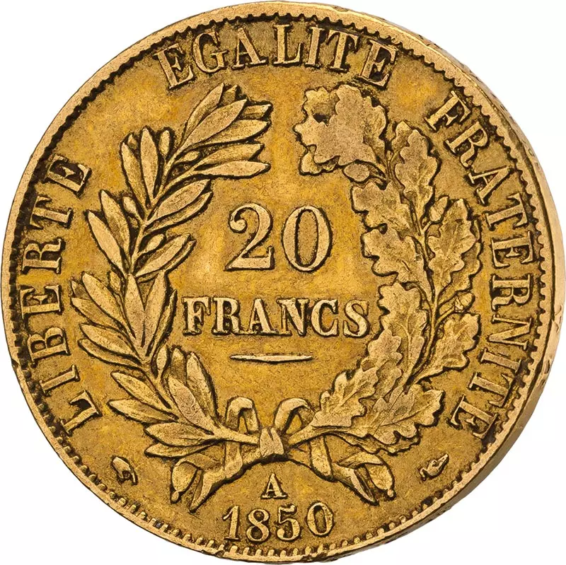 20 Francs Frankreich Cereskopf Jahrgang unserer Wahl