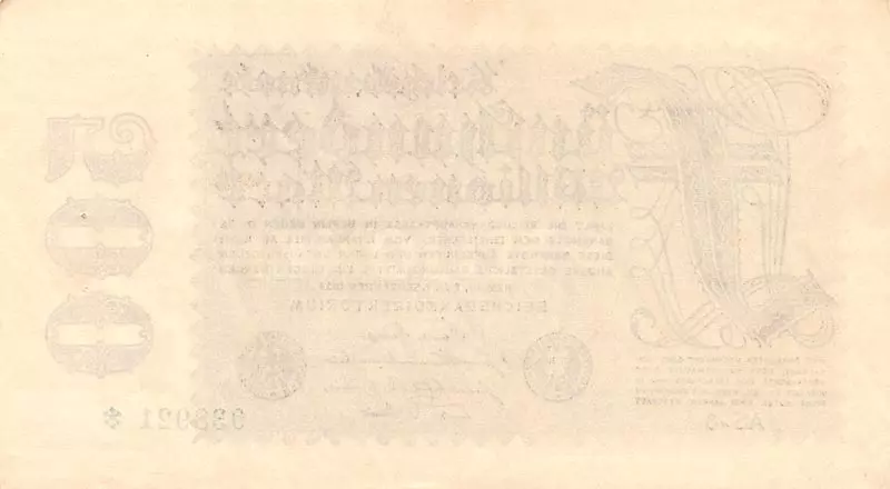 500 Millionen Mark Deutsches Reich Reichsbanknote 1923