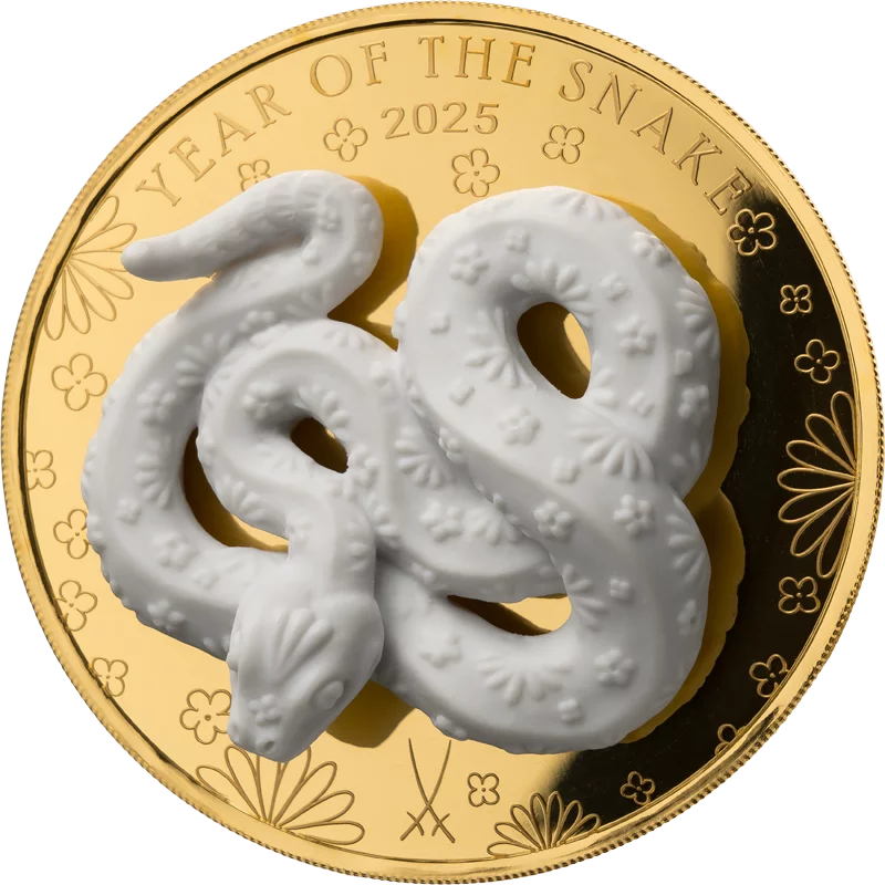 10.000 Francs Gabun Year of the Snake 2025