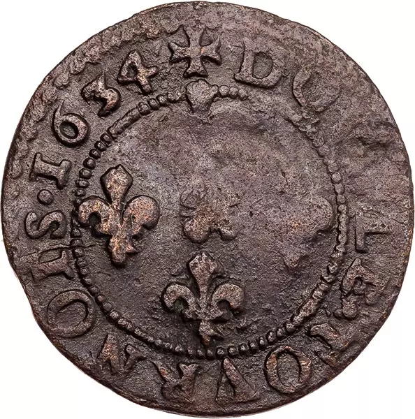 Double Tournois Löwenstein-Wertheim-Rochefort Graf Johann Theodor 1633-1635 + 1643