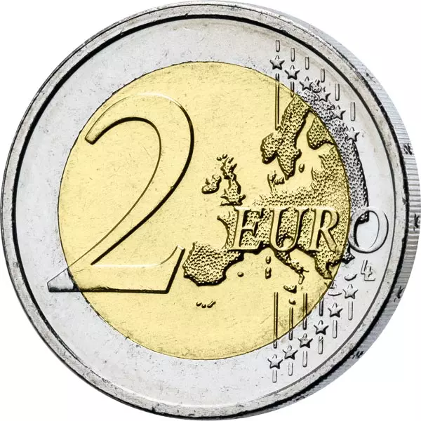 2 Euro Luxemburg 10. Hochzeitstag des erbgroßherzoglichen Paares 2022