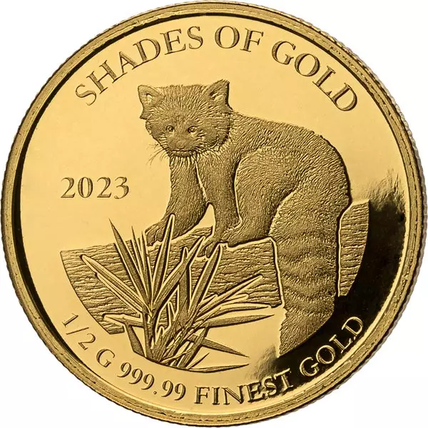 3 x 10 Dollars Salomonen Shades of Gold - Roter Panda 2023 3 x 10 Dollars Salomonen Shades of Gold - Roter Panda 2023